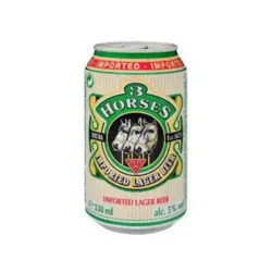 Cerveza 3 Horses (330 ml)
