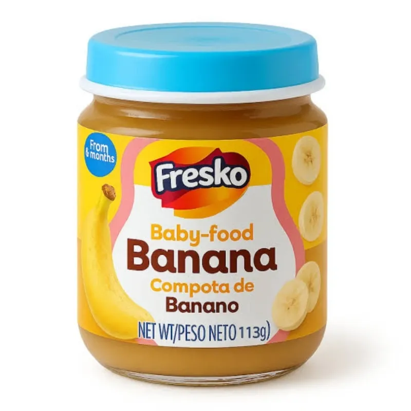 Compota de Banana Fresko 113g 
