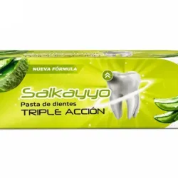 Crema dental Salkayyo Triple Acción 100g