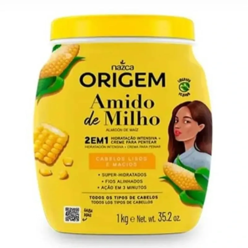 Crema de tratamiento Nazca Origem 2 en 1 Amido de Milho