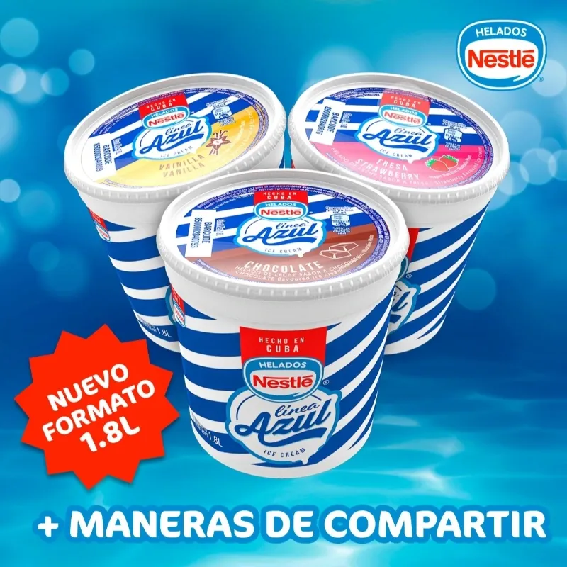 Helado Nestle sabor Fresa 1.8L