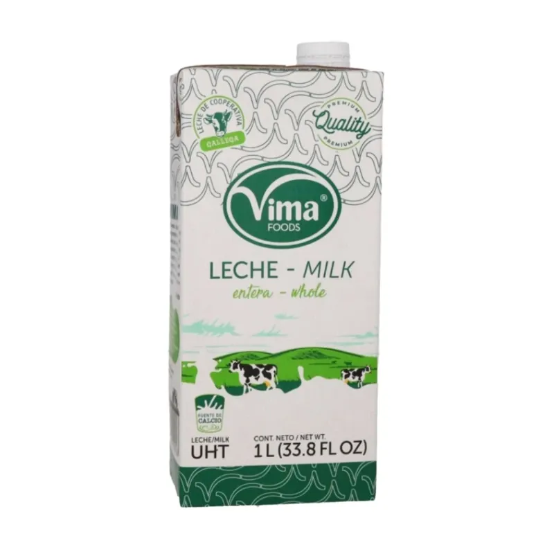 Leche entera Vima Foods 1L