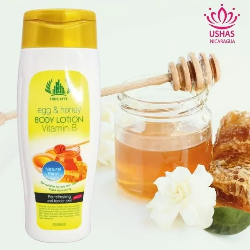 Loción corporal Huevo & Miel con Vitamina B (400ml)