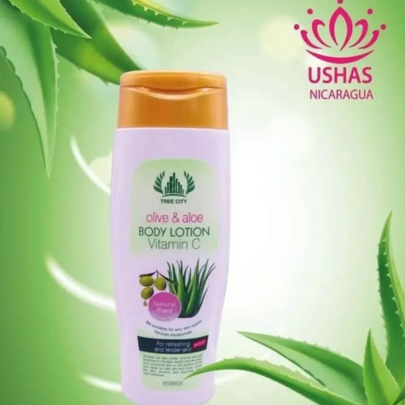 Loción corporal Oliva & Aloe con Vitamina C (400ml)