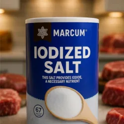 Marcum Iodized Salt (737 g / 1.6 Lb)