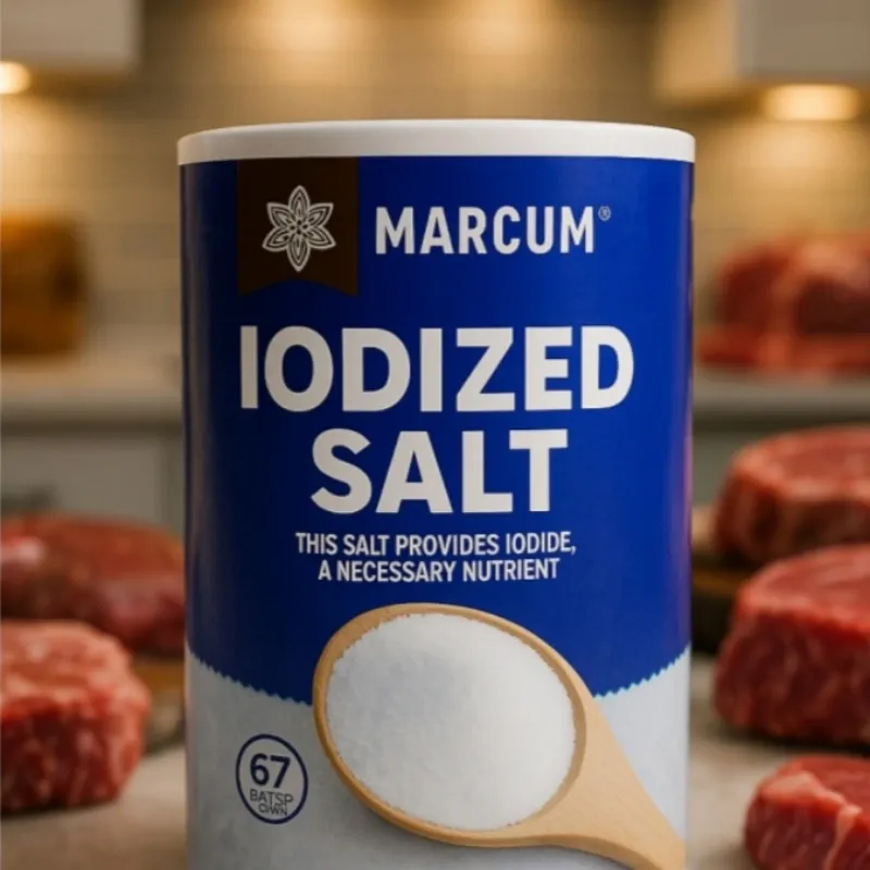 Marcum Iodized Salt (737 g / 1 Lb)