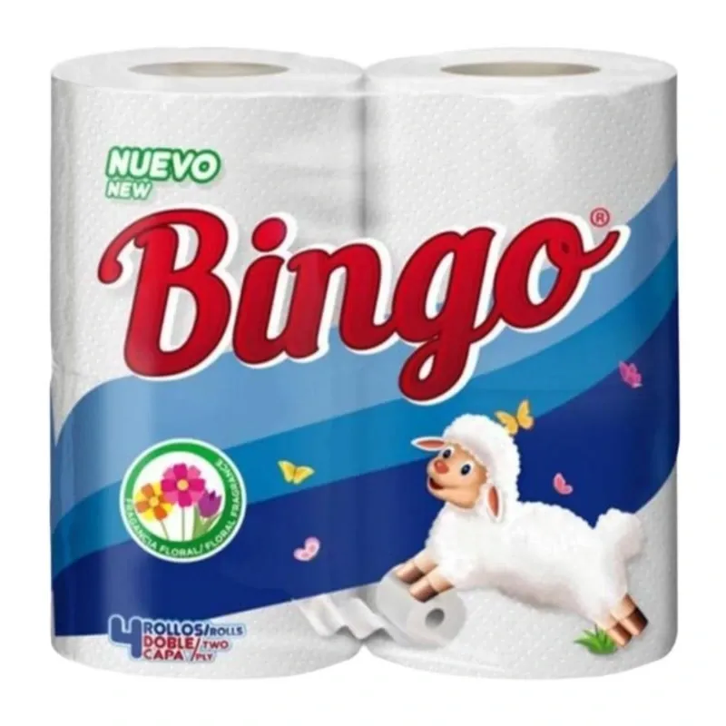 Papel Higiénico Bingo (4u)