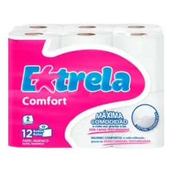 Papel higiénico E⭐trela 12u