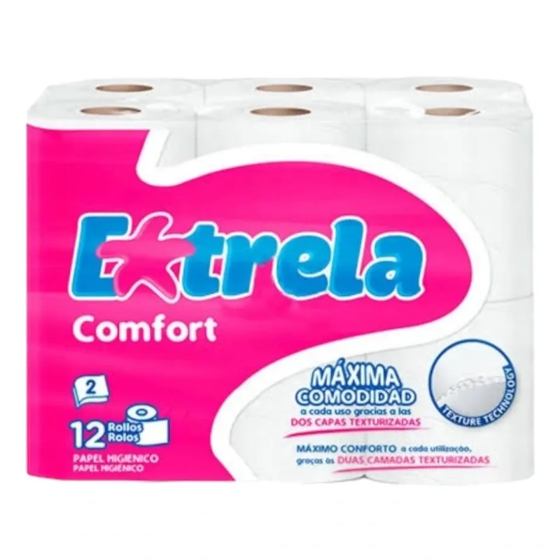 Papel higiénico E⭐trela 12u