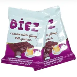 Peter de chocolate con relleno de leche 50g