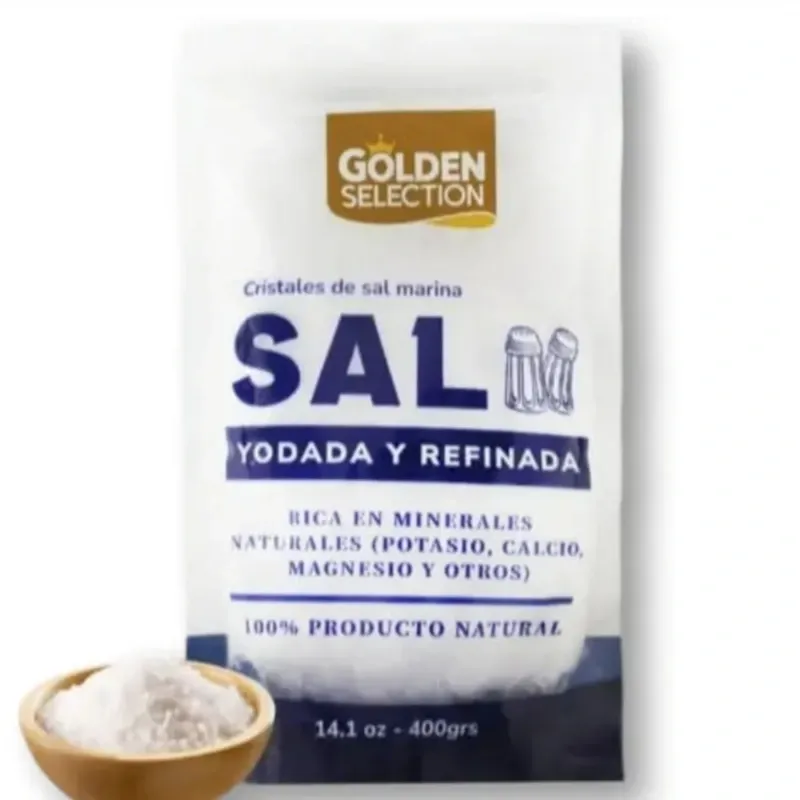 Sal Yodada y Refinada Golden Selection (400 g / 14.1 oz)