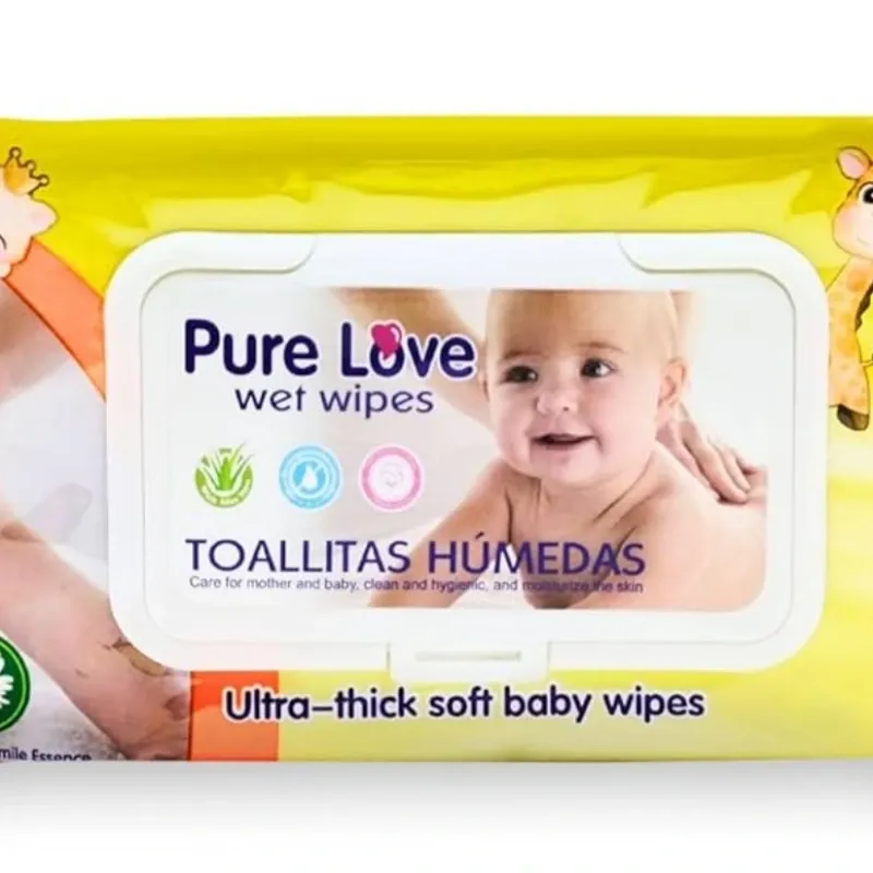 Toallitas Húmedas Pure Love 