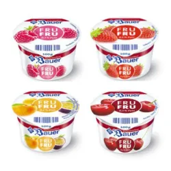 Yogurt Bauer Fru Fru 100gr (4u)