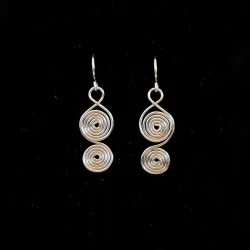 Aretes Doble Espiral