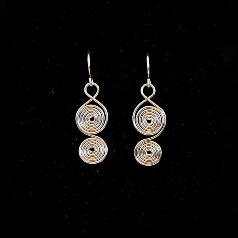 Aretes Doble Espiral