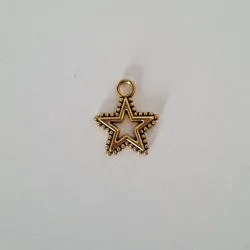 Estrella Dorada Charm