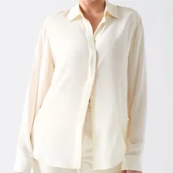 Camisa de satén