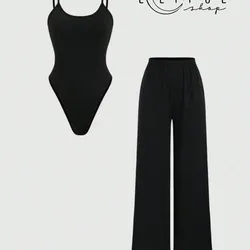 Conjunto de pantaloneta y body