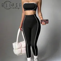 Conjunto deportivo negro