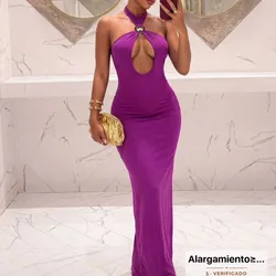 Vestido morado