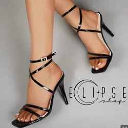 Zapatos altos negros