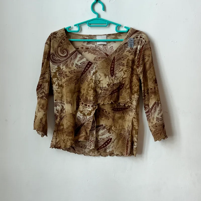 Blusa con estampados