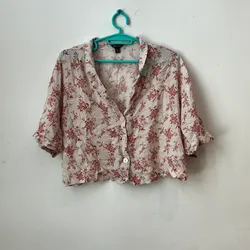 Blusa estampado de flores 