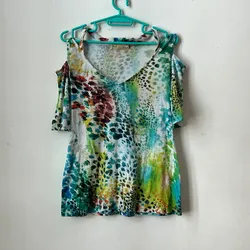 Blusa multicolor 