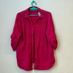 Camisa de mujer rosa