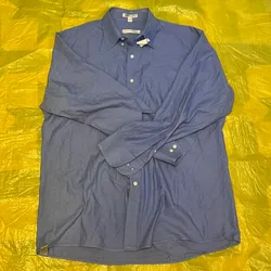 Camisa manga larga azul 