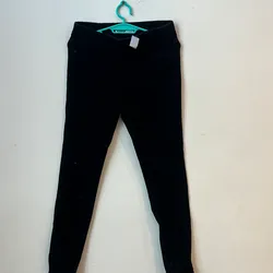 Pantalón de mezclilla negro 