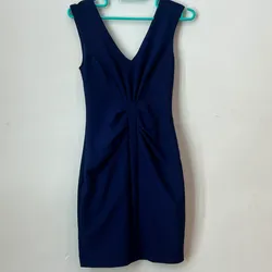 Vestido azul oscuro 