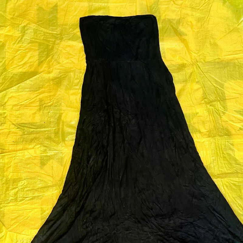 Vestido negro largo 