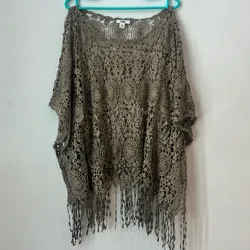 Vestido tejido para playa 