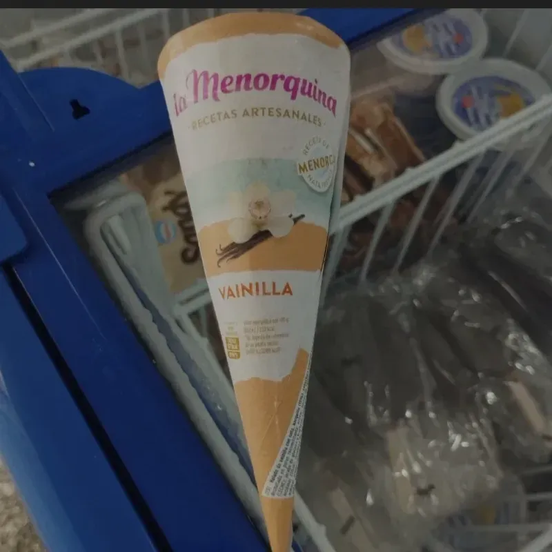 Barquilla de vainilla 