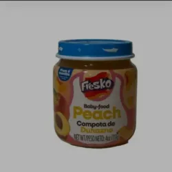 Compota de durazno