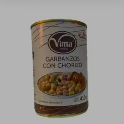 Garbanzos con chorizo 