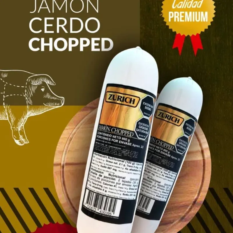 Jamón chopped 