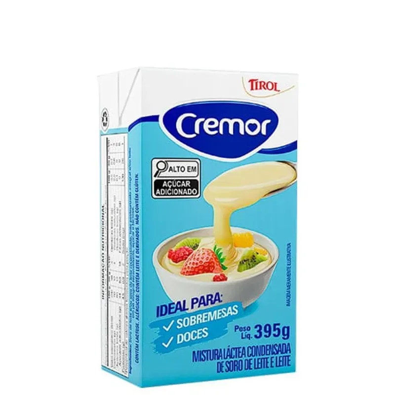 Leche condensada cremor