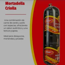 Mortadella criolla bravo 