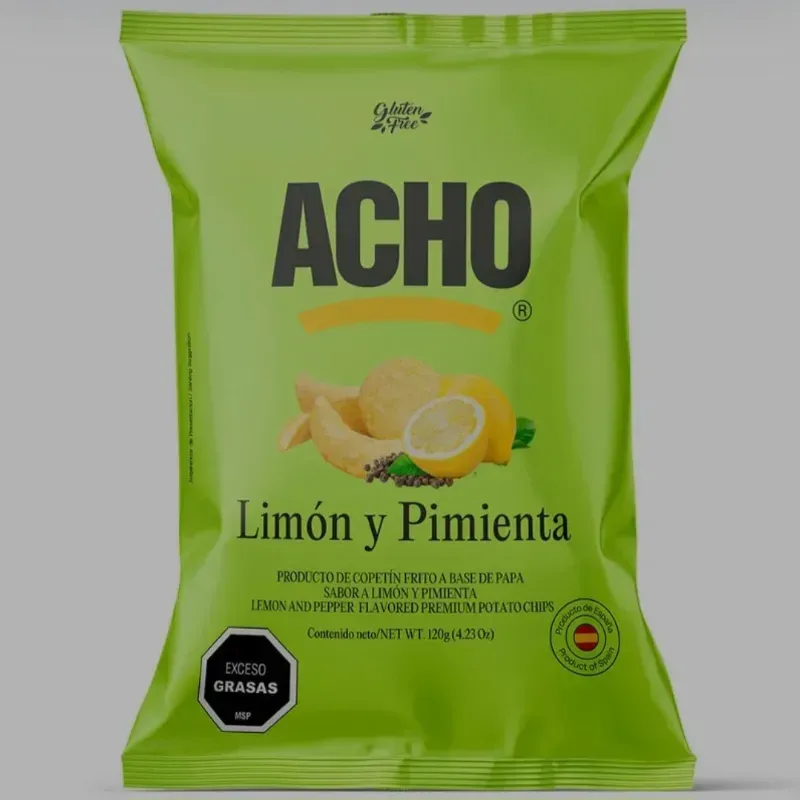 Papitas de limón y pimienta