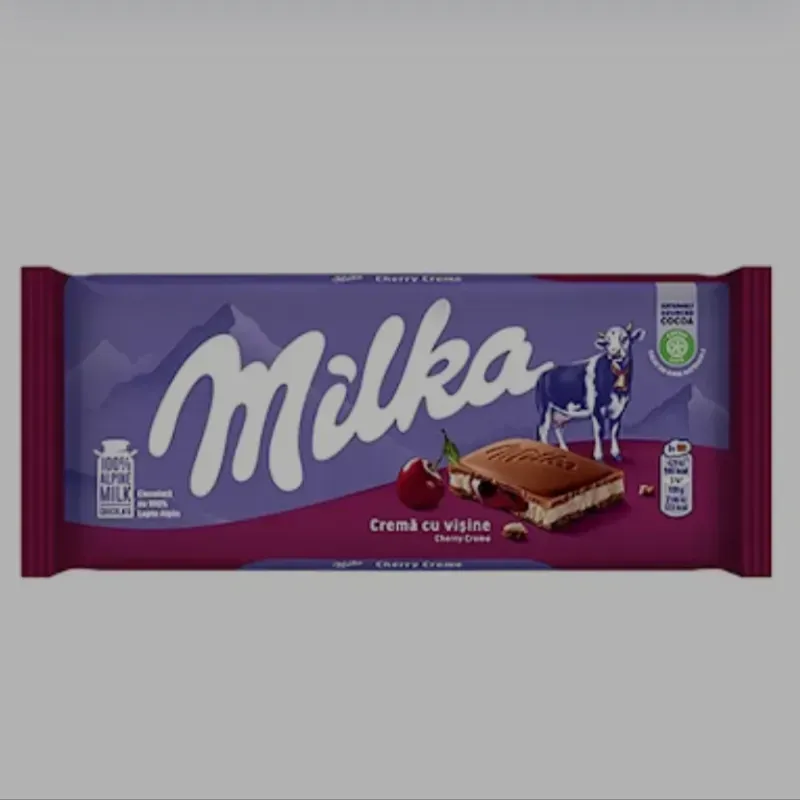Peter de chocolate milka