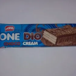 Sorbeto con crema de chocolate