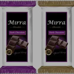 Tabla de chocolate mirra