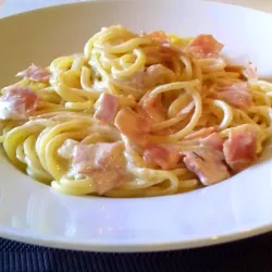 Espaguetis de Cebolla 