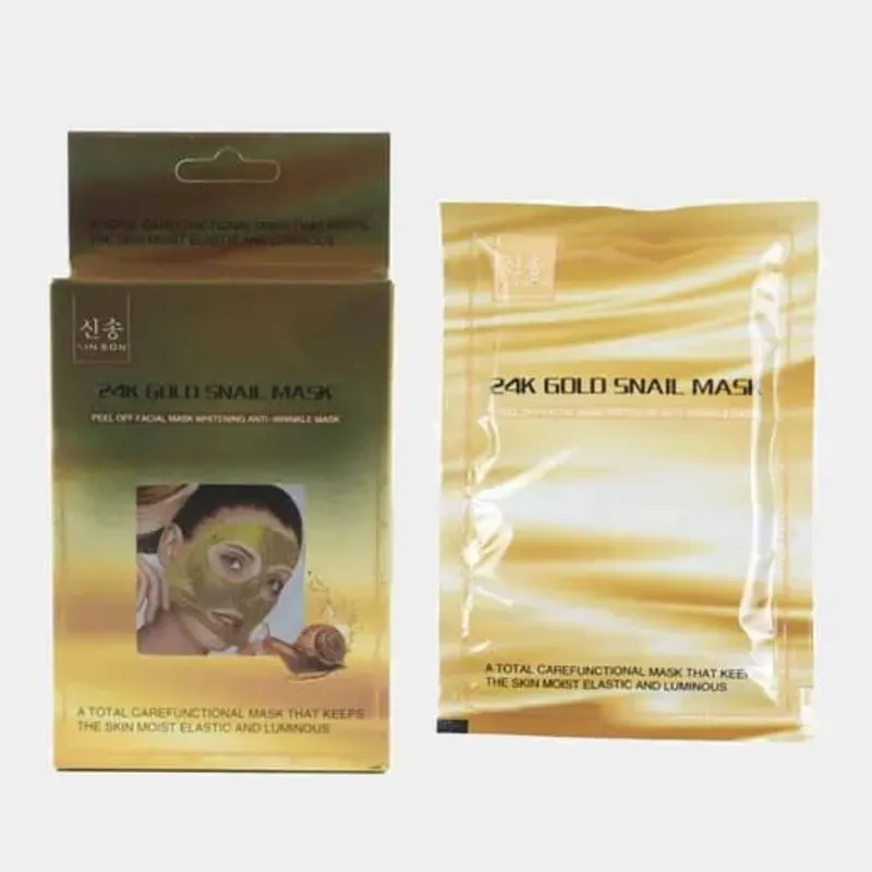 💛24K Gold Snail Mask " Mascarilla de caracol de oro 24k"🐌
