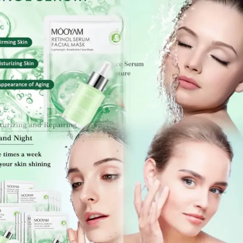Mascarillas de suero de retinol 💚