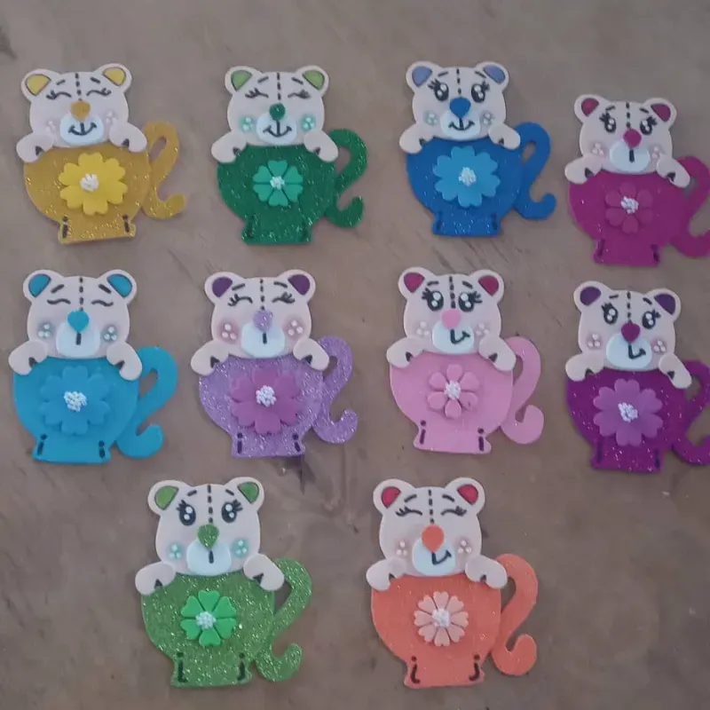 Ositos con tazas 