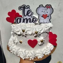 Cake de nata con temática