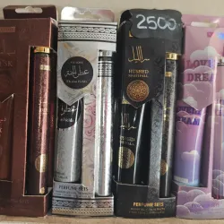 Perfumes y gel de baño